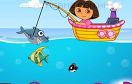 朵拉小河釣魚遊戲 / Dora Fishing 1 Game