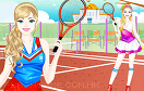 芭比和艾莉打網球遊戲 / 芭比和艾莉打網球 Game