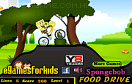 海綿寶寶騎山地車遊戲 / Spongebob Food Drive Game