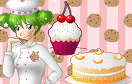 蛋糕廚師珍妮遊戲 / Baking Girl Dress Up Game