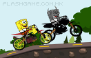 海綿寶寶摩托車競賽遊戲 / Spongebob vs Evil Bob Game