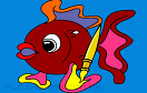 可愛小魚填顏色遊戲 / 可愛小魚填顏色 Game